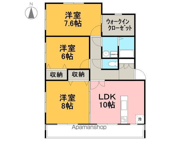 パラーシオ・Kの間取り写真