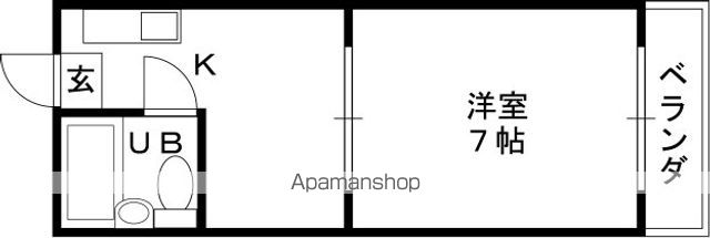 ロータリーマンション出口の間取り写真