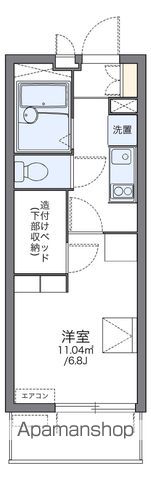 レオパレスヴェラ コートの間取り写真
