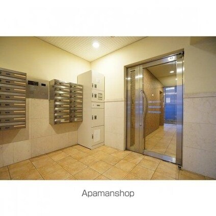 アムス門前仲町　富岡[1K/21.24m2]のエントランス