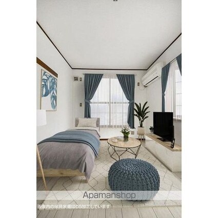 中野イーストハイム[1R/14.58m2]のリビング・居間1