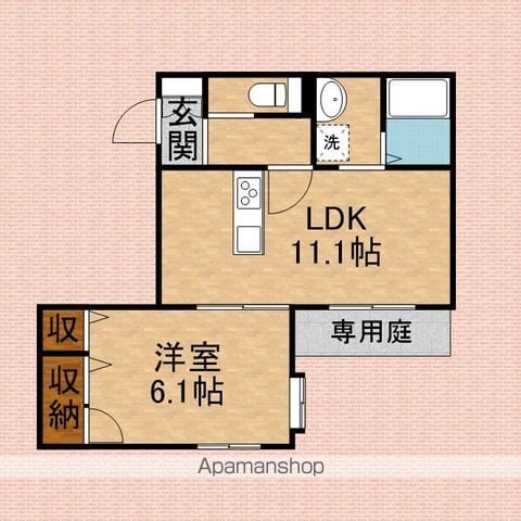 エレノアの間取り写真
