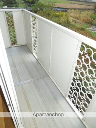 広島県府中市父石町[2DK/47.55m2]のバルコニー