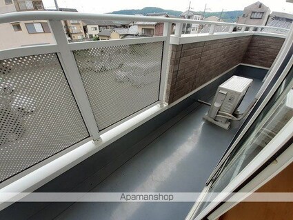 ソレアード左義長[1K/52.71m2]のバルコニー