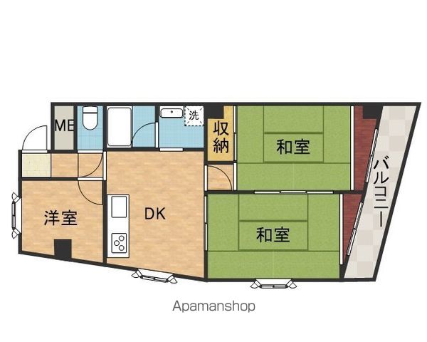 ロイヤルハイツ新芦屋の間取り写真