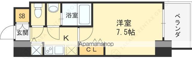ウォークフォレスト御幸町の間取り写真