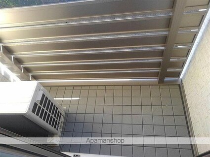 クレイノブーチェ[1K/25.89m2]のバルコニー