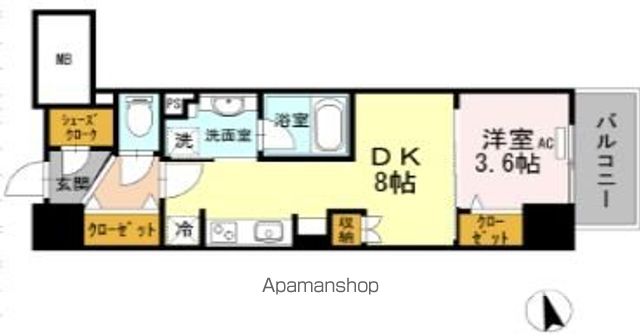 ウェルブライト博多ステーションの間取り