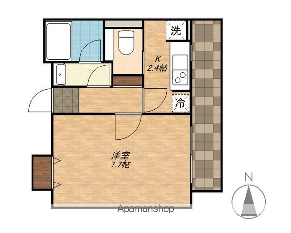 【板橋区志村のマンションの間取り】