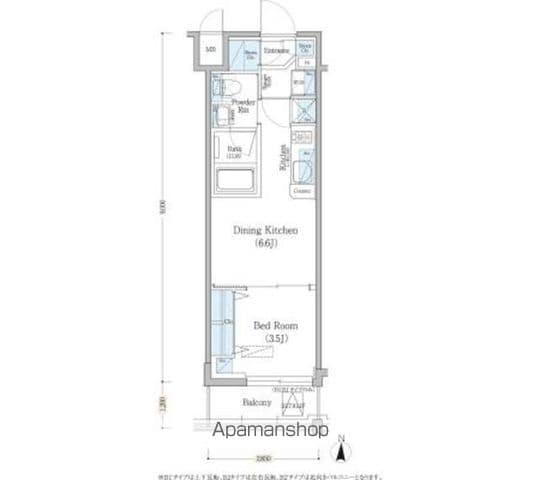 アーバネックス深川住吉の間取り