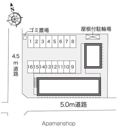 レオパレスポプラ 103 ｜ 静岡県浜松市浜名区本沢合293-1（賃貸アパート1K・1階・21.81㎡） その13