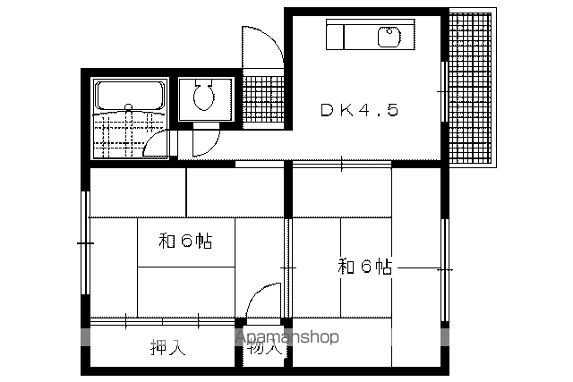 林マンションの間取り写真