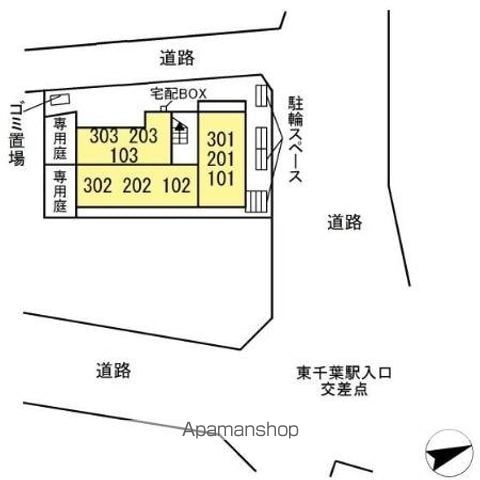 ＤーＲＯＯＭ椿森１丁目Ｂ 103 ｜ 千葉県千葉市中央区椿森１丁目16-22-2（賃貸アパート1K・1階・29.09㎡） その19