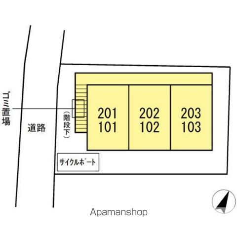 Ｇ．Ｍ．　ＣＯＵＲＴ 103 ｜ 東京都練馬区石神井町８丁目51-10（賃貸マンション1K・1階・24.12㎡） その14