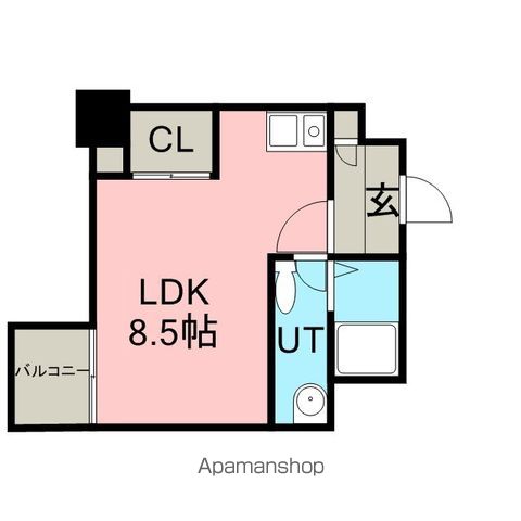レジデンス札幌北18条の間取り写真