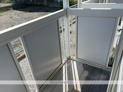 Ｓｕｒｐｌｕｓガーデンパレス[1K/28.03m2]のバルコニー