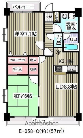 アウラ10の間取り写真