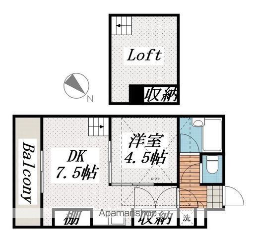 【ジュネパレス松戸第２１の間取り】