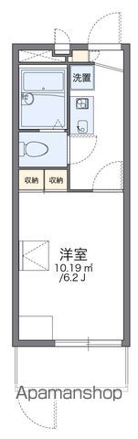 レオパレスアズール加美東の間取り