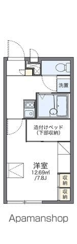 レオパレスハーモニーの間取り写真