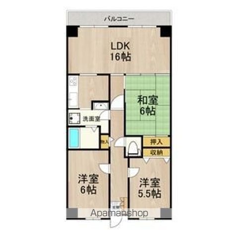 PHOENIX COURT 交野Iの間取り写真