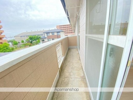クレストヤマ[2K/45.54m2]のバルコニー