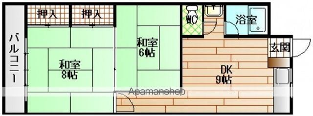 下脇ビルの間取り写真