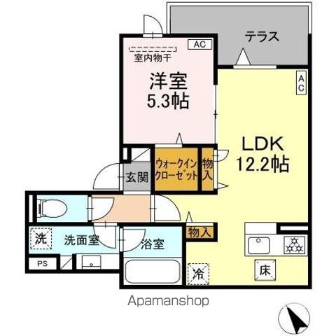 ASSETーCOURT世田谷船橋の間取り写真