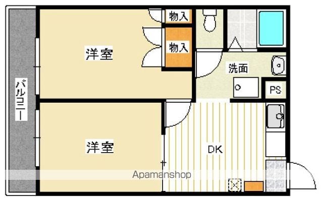 デアモント空港東の間取り写真
