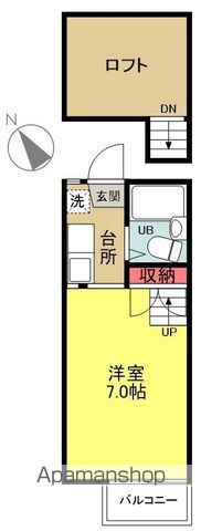 アクアコート2の間取り写真