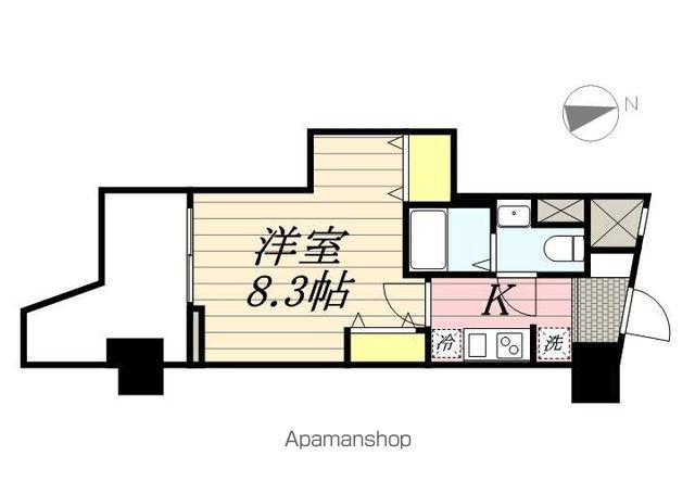 RISING PLACE桜木町三番館の間取り写真