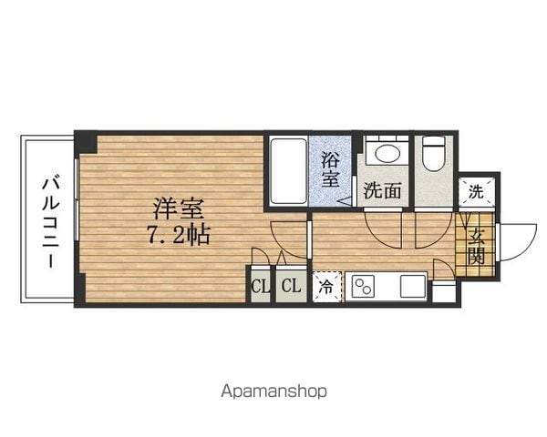 SWANS谷町セントシティの間取り写真
