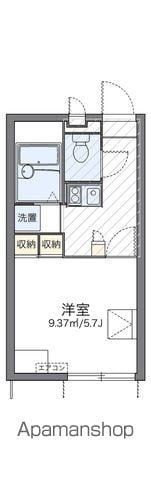 レオパレス岩井の間取り写真