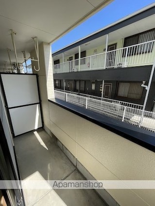 長野県飯田市北方[1K/31m2]のバルコニー