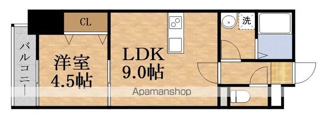 DWELLING森小路の間取り写真