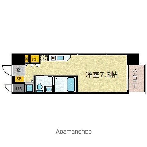 エスリード御堂筋梅田の間取り写真