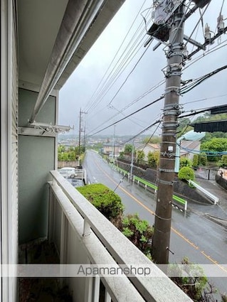 ドミー北野[1R/18m2]のバルコニー