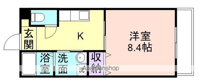 和歌山市市小路のマンションの間取り