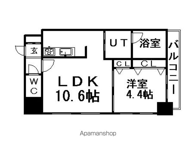 イオ南3条の間取り写真