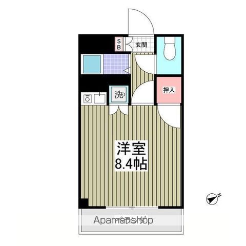 【柏市桜台のマンションの間取り】