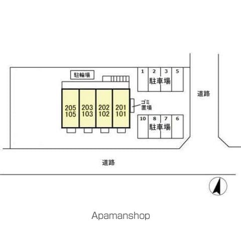 ソンリッサ 101 ｜ 千葉県千葉市緑区おゆみ野南２丁目25-1（賃貸アパート1K・1階・30.27㎡） その16