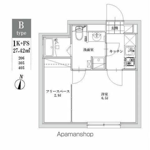 LEGALAND江古田の間取り写真