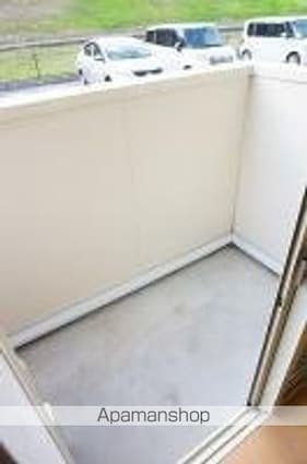 ポムドテールＴ[2DK/46.18m2]のバルコニー