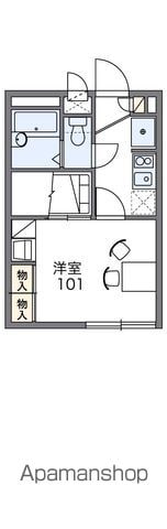 レオパレスシャルマンの間取り写真