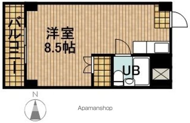 アップル第2マンションの間取り写真