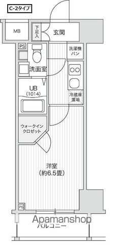 レジディア笹塚IIの間取り写真