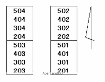 コリドールシュッド[1R/26.9m2]の配置図