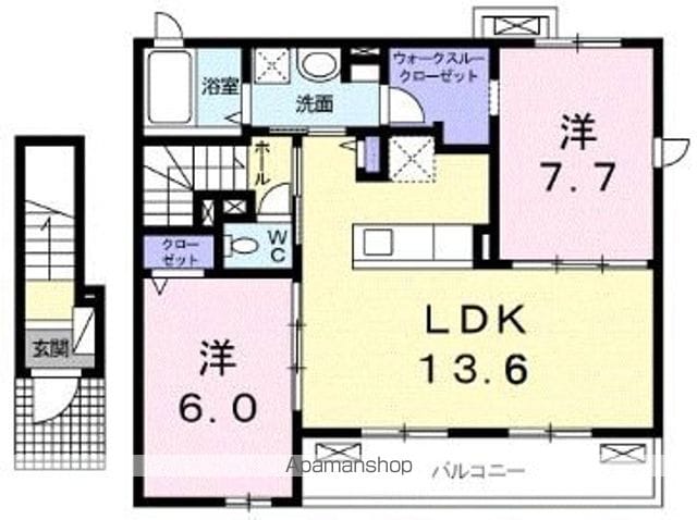 オリーブ弐番館の間取り写真