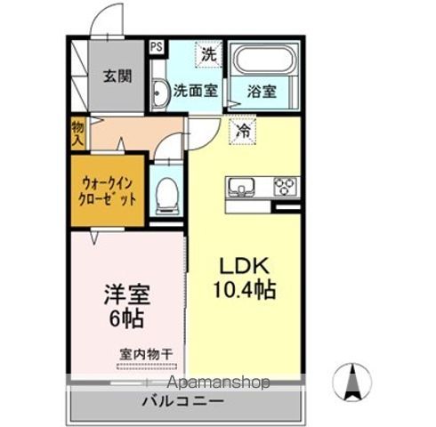 カーサグランデの間取り写真