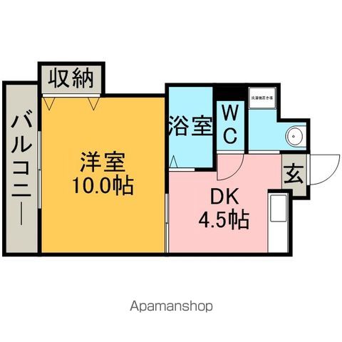 ウィンヒル西立花 302 ｜ 福岡県福岡市東区下原１丁目21-11（賃貸マンション1DK・3階・33.75㎡） その2